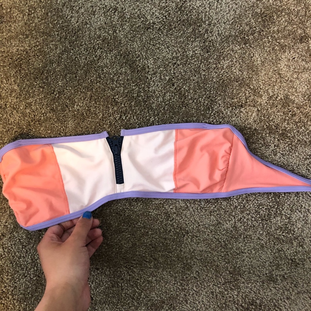 Aerie scoop zipper bikini! Size M
